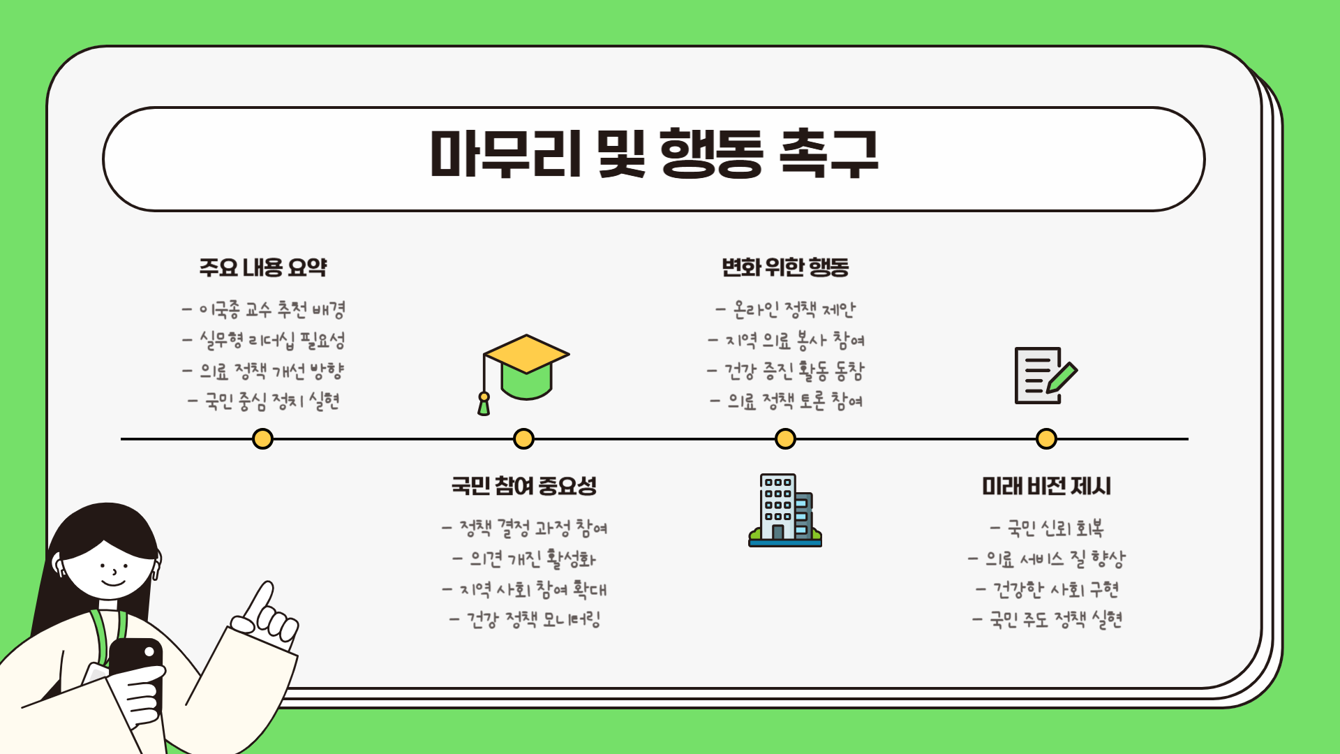 이국종 교수 보건복지부 장관 추천