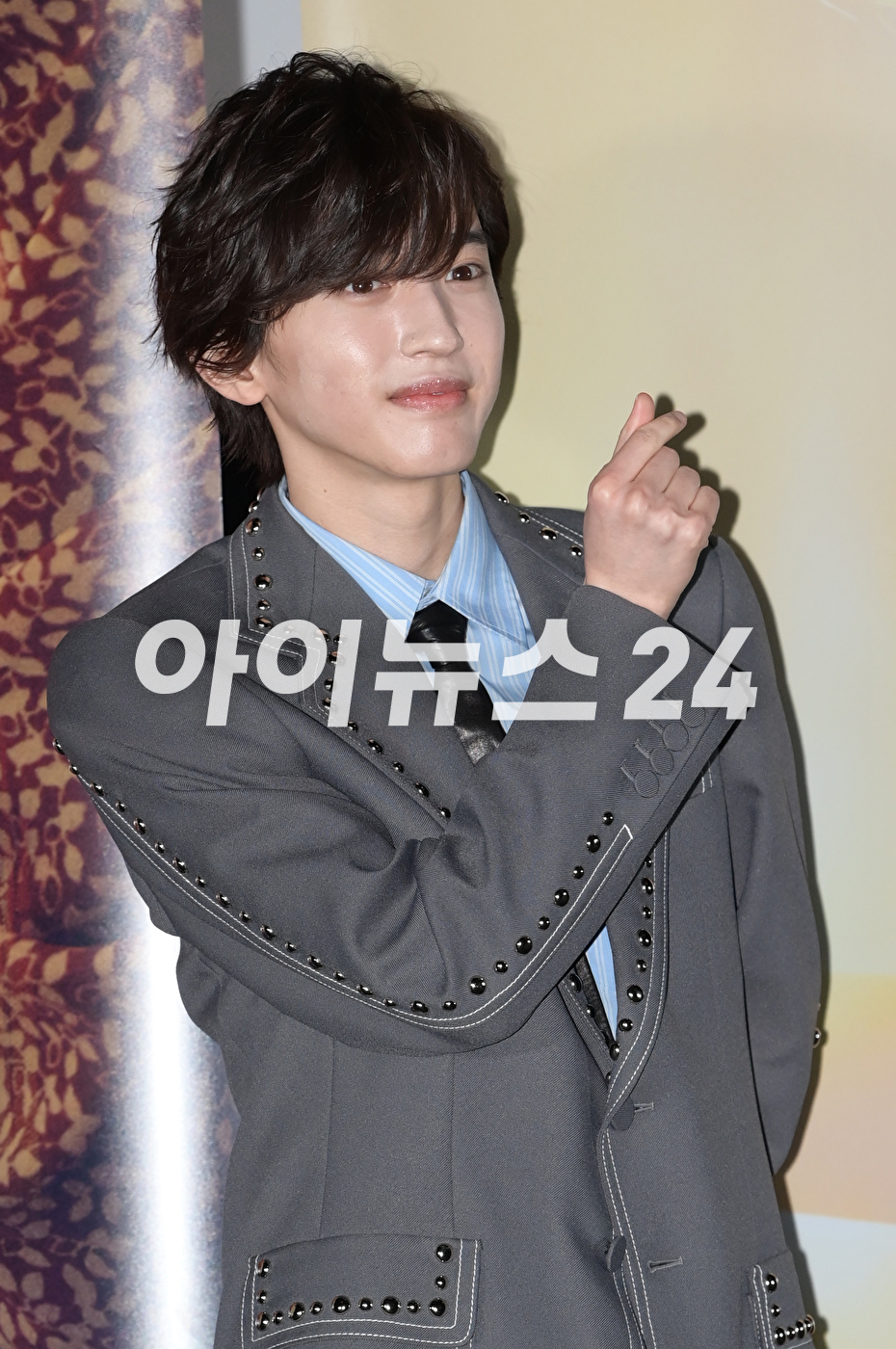 일본 배우 미치에다 슌스케가 24일 오전 서울 CGV 용산아이파크몰에서 열린 영화 '오늘 밤, 세계에서 이 사랑이 사라진다 해도' 흥행 감사 내한 기자회견에 참석하고 있다. [사진=정소희 기자]