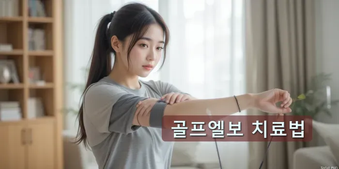 엘보 치료법 썸네[일