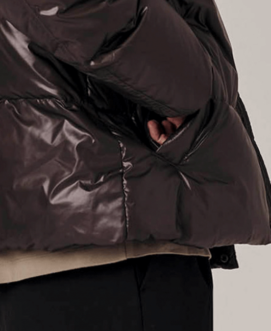 유광 패딩 사진