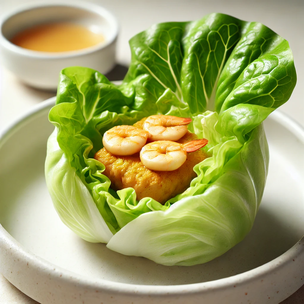 새우두부버거