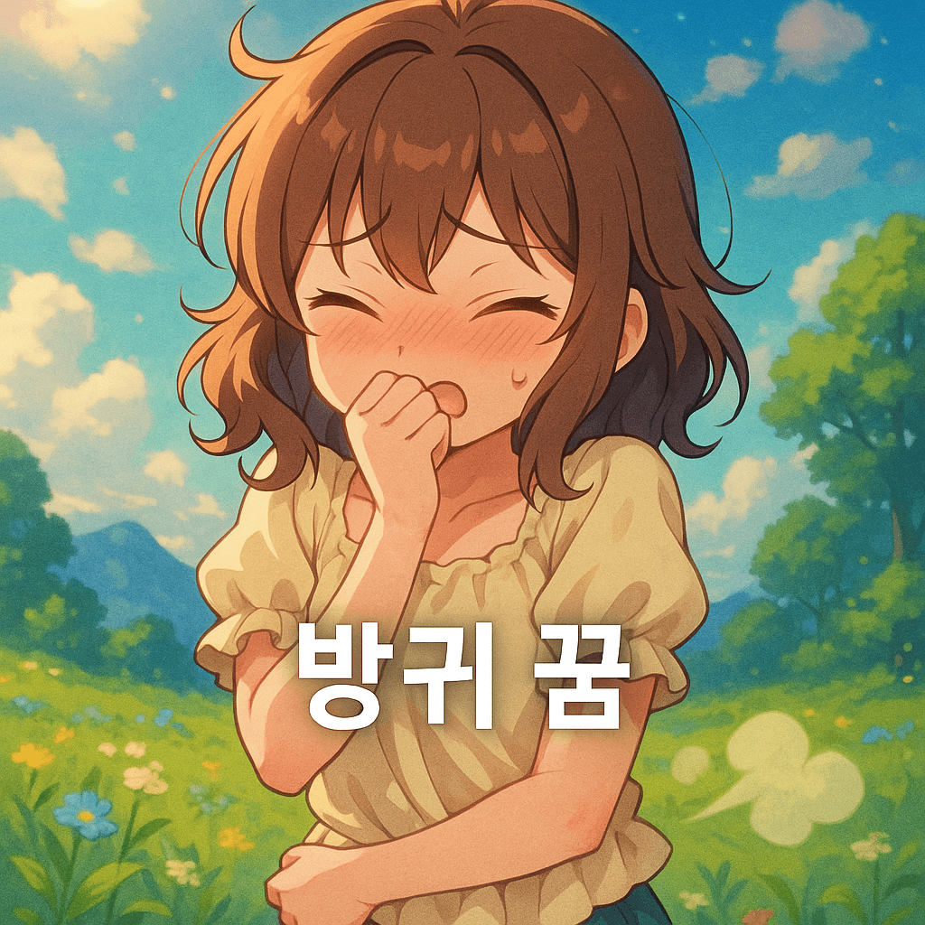 방귀 뀌는 꿈 해몽