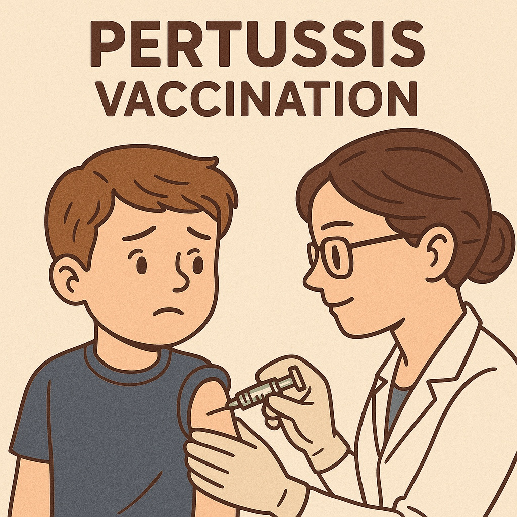 백일해 예방접종 관련 사진