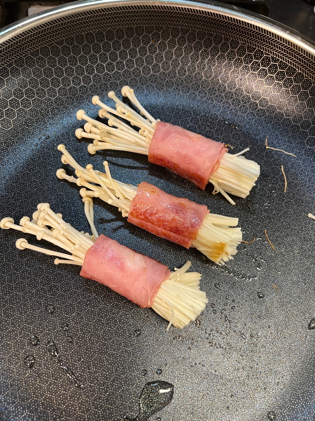 베이컨팽이버섯말이 레시피