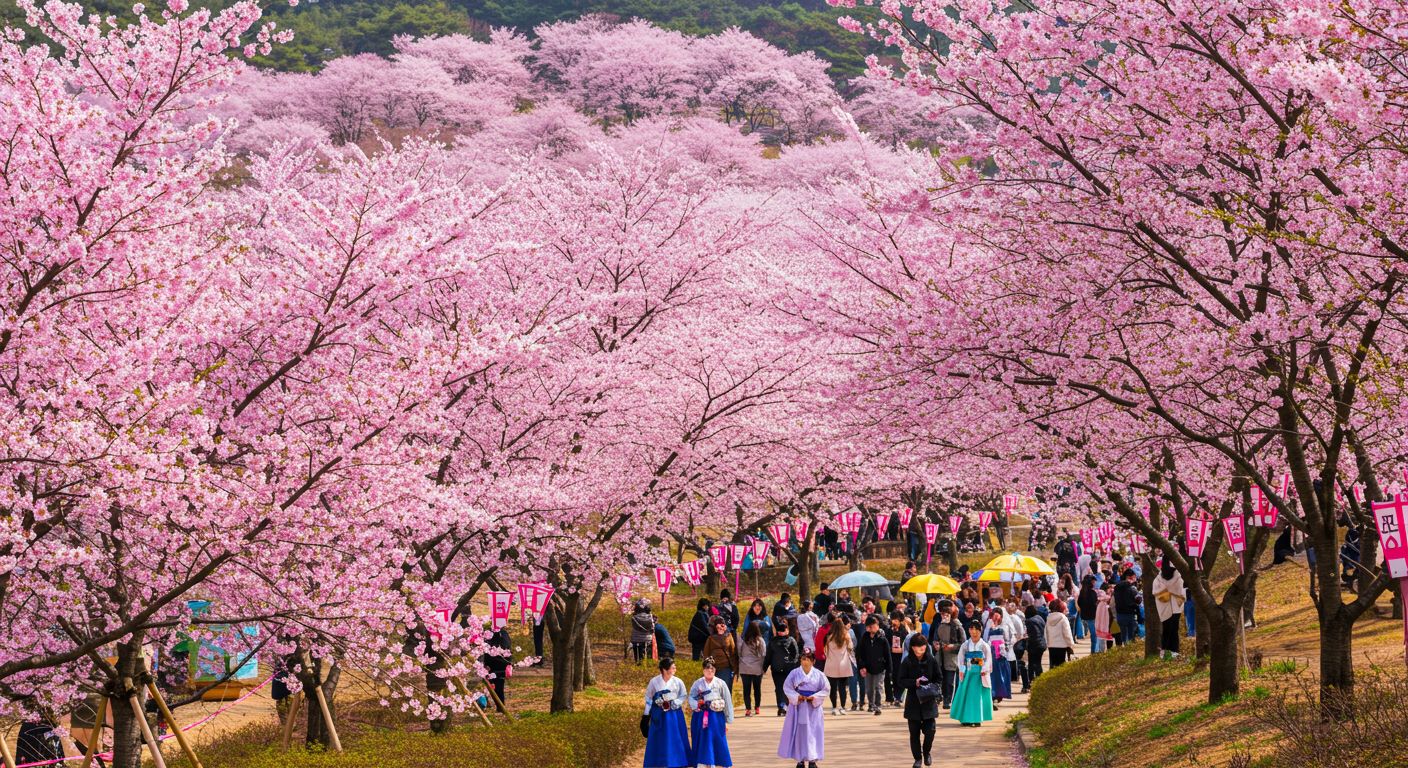 벚꽃 명소의 사진