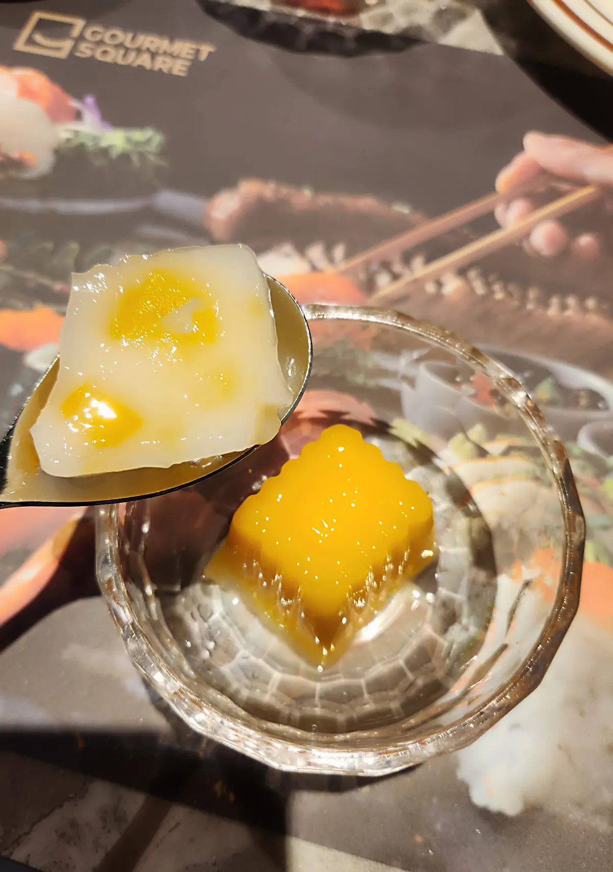 마곡-맛집-고메스퀘어-발산점-디저트-후식-망고-패션후르츠-젤리