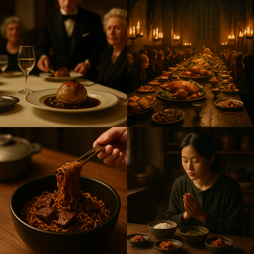 영화 속 음식장면