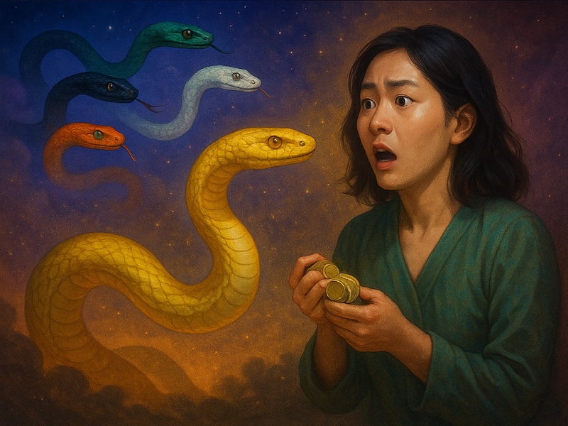 뱀 나오는 꿈의 모든 것: 검은뱀 꿈부터 흰뱀까지, 뱀 죽이는·잡는·물리는 꿈 (큰뱀이나 뱀이 많이 나오는 꿈, 태몽 & 로또 관계)