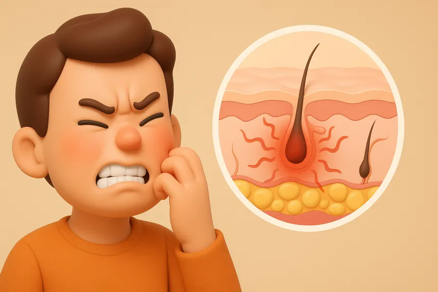 얼굴 피부 가려움증의 원인