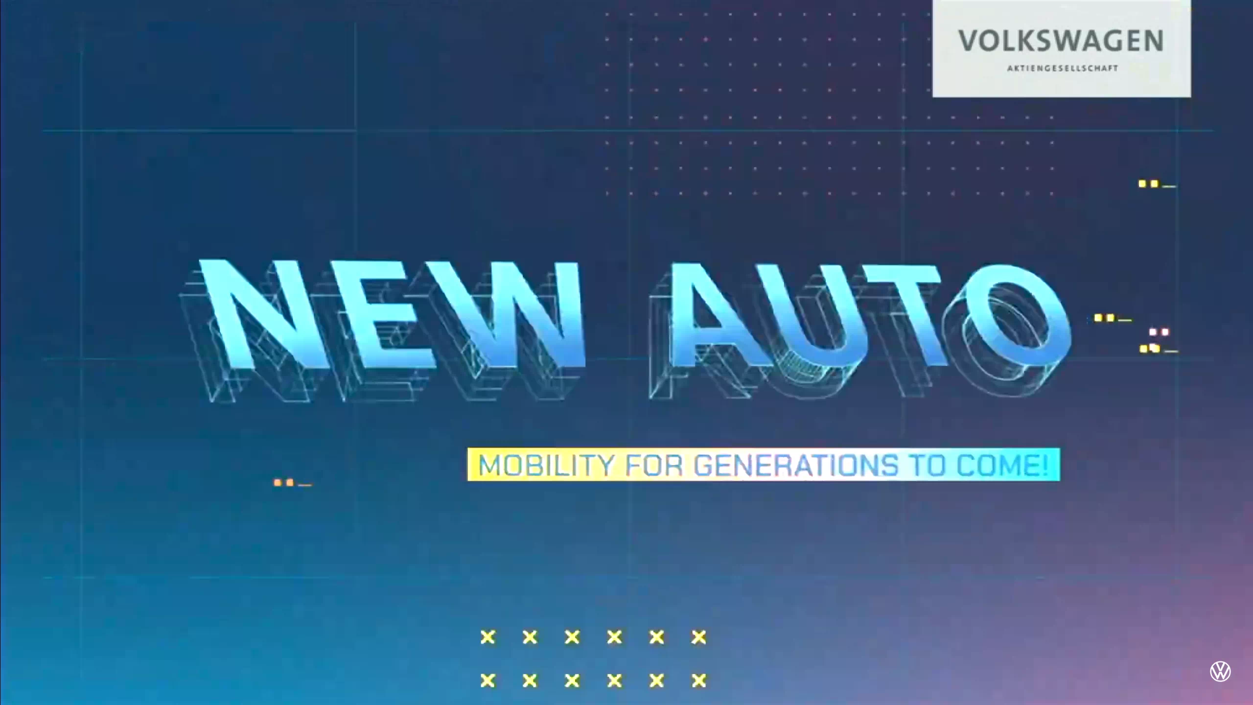 폭스바겐의 전기차 전략 발표회 '뉴 아우토'가 열렸습니다.