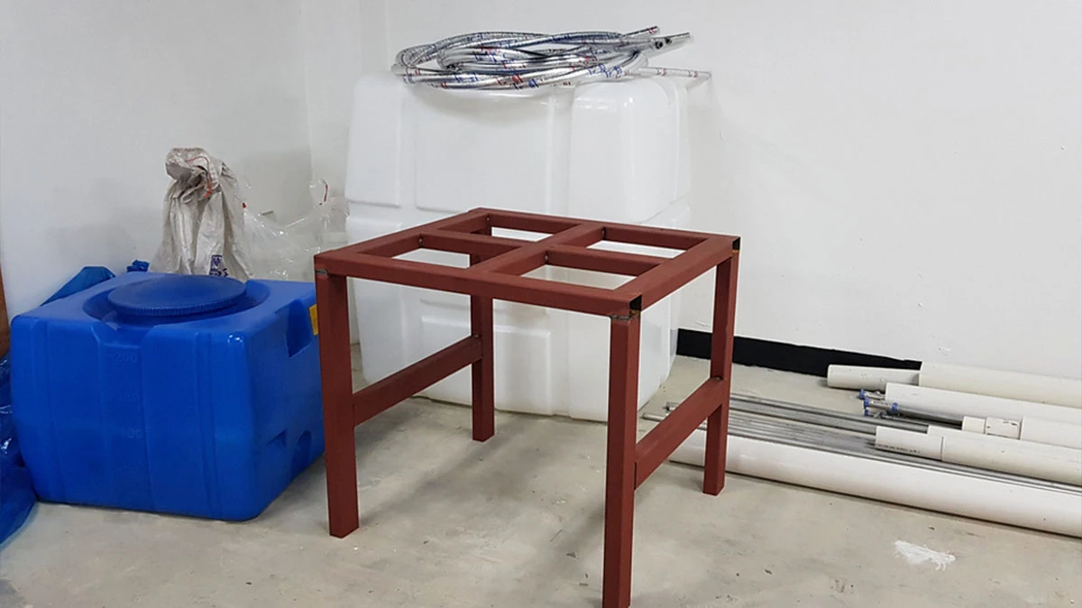 셀프빨래방 물탱크