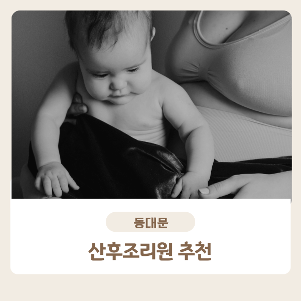 동대문 산후조리원 추천