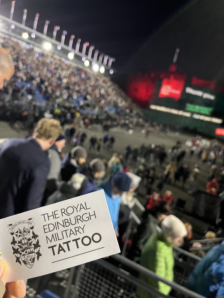 에든버러 밀리터리 타투 공연 후기