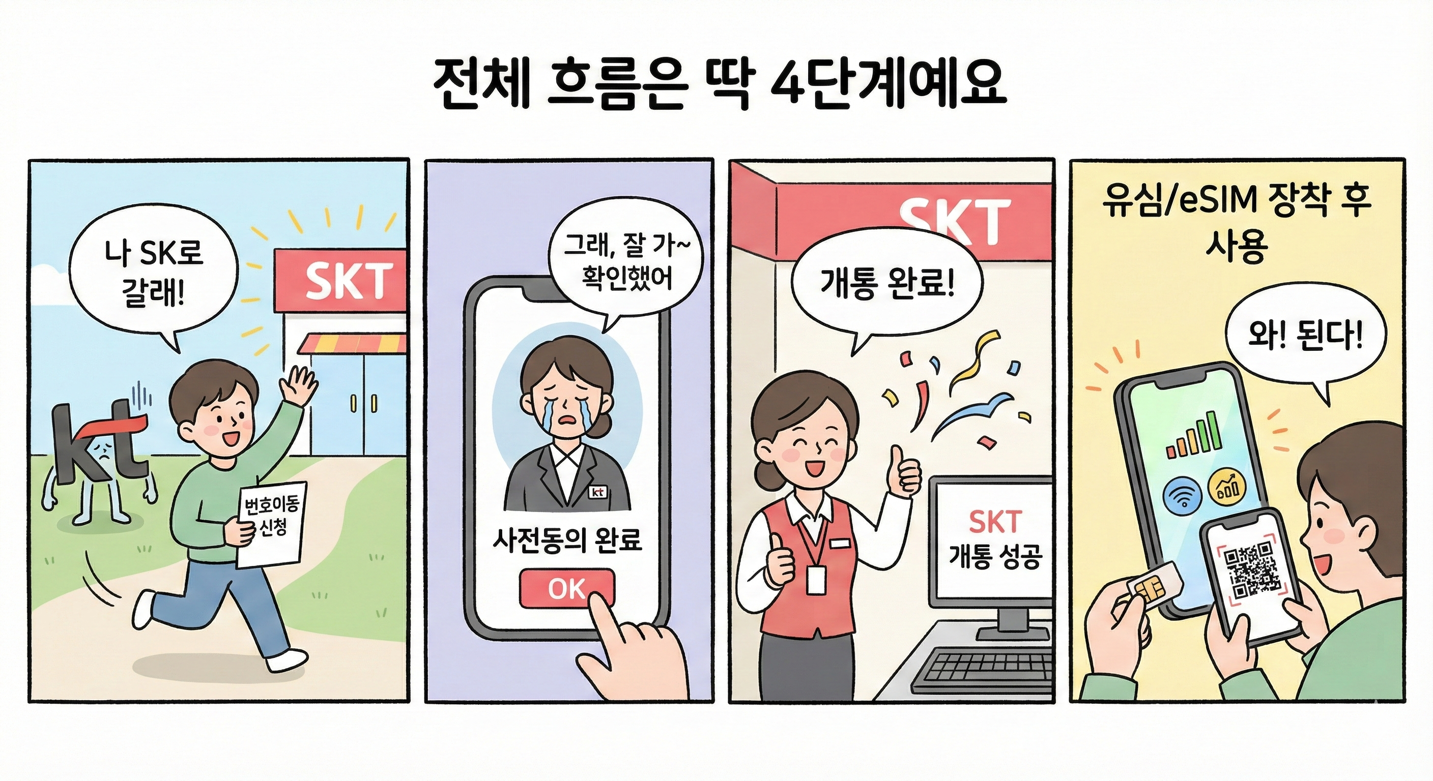 전체 흐름은 딱 4단계예요