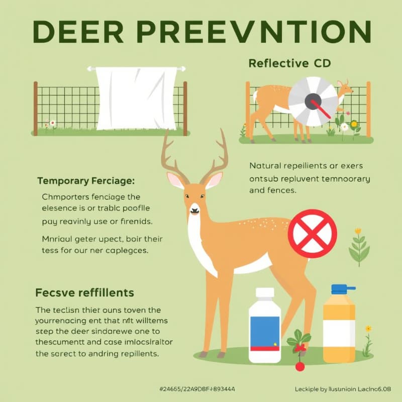 고라니 피해, 어떻게 막을 수 있을까?
① 임시 울타리 설치 (가장 효과적)