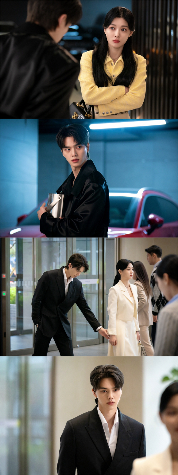 &#39;마이 데몬&#39; 김유정&#44; 송강의 아찔한 밀고 당기기가 본격적으로 시작된다. [사진=스튜디오S·빈지웍스]