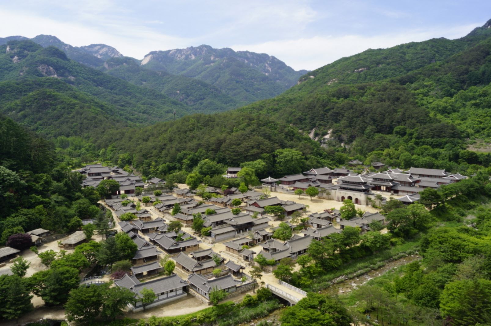문경 세트장 전경