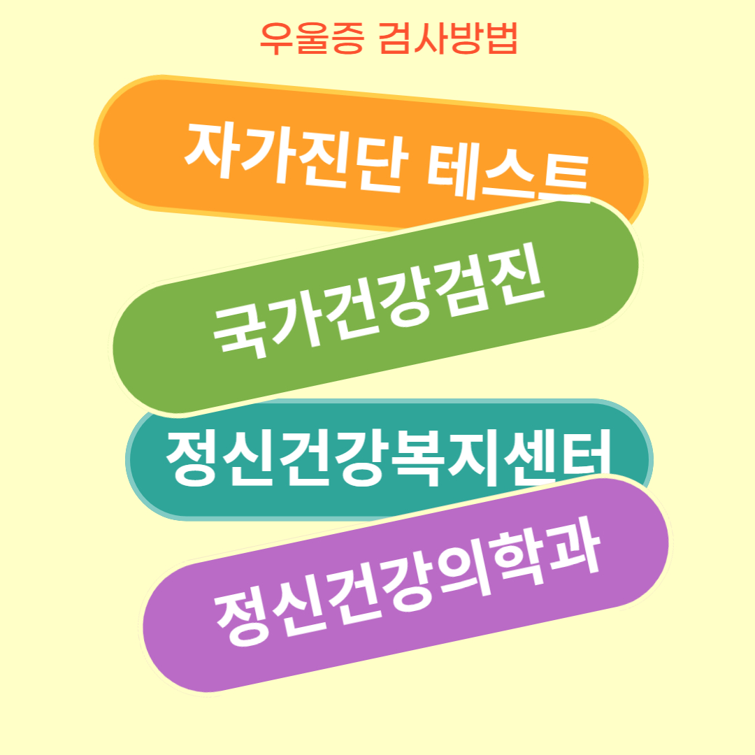 우울증 자가진단 테스트