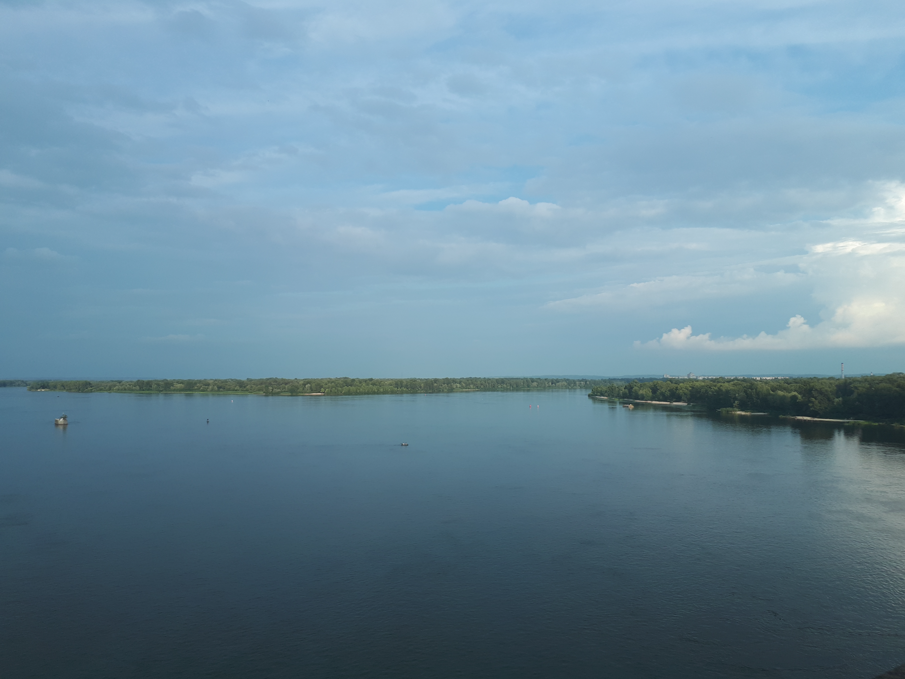 우크라이나 크레멘추크 드니프로 강