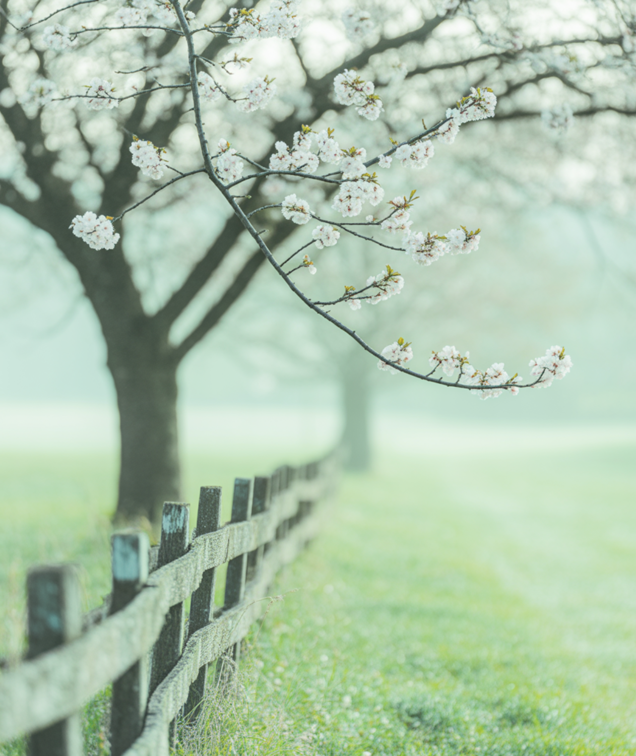 개나리보다 먼저 봄을 알리는 순백의 전령사