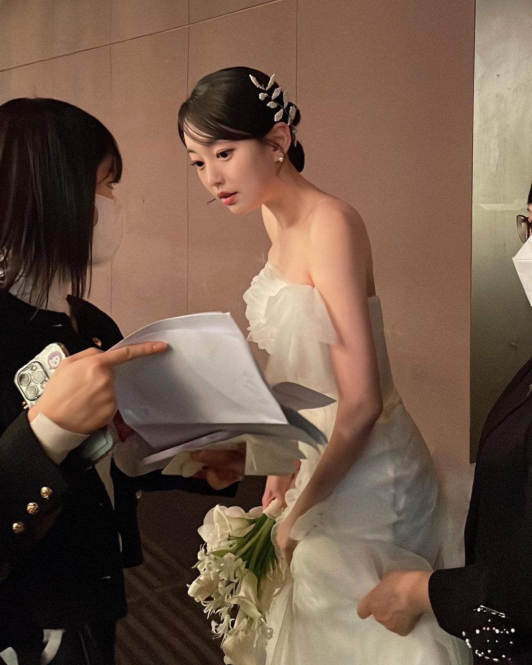 혼인신고한 강아랑 기상캐스터