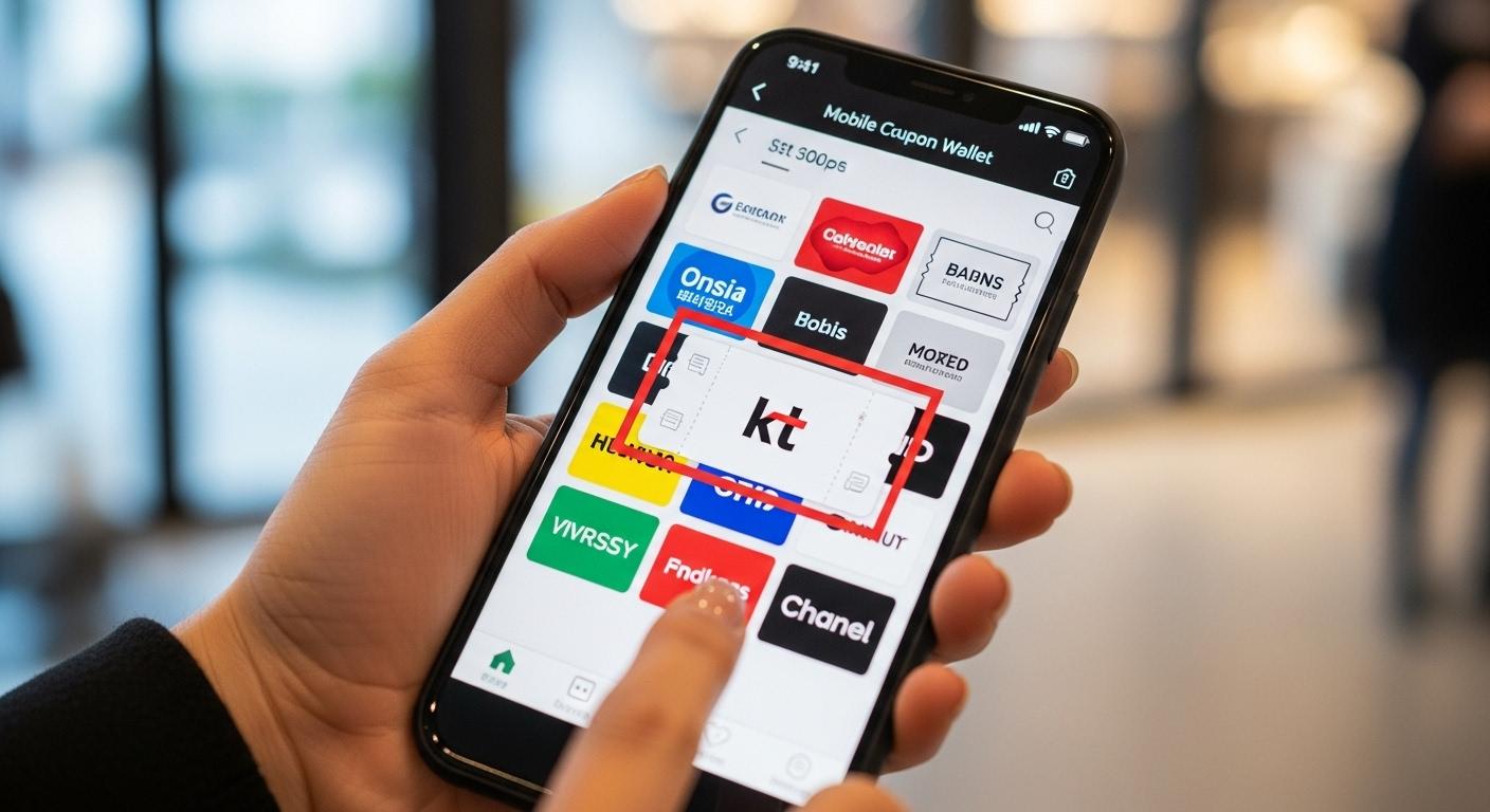 휴대폰쿠폰지갑 kt