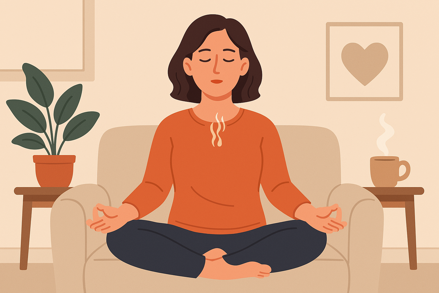 이유 없이 심장이 두근거리는 40대, 자율신경 조절 생활습관