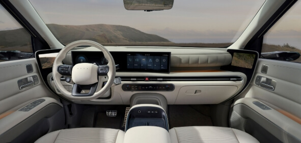 2025 넥쏘 주행 테스트 장면