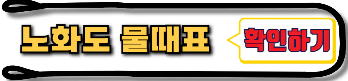 노화도 물때표