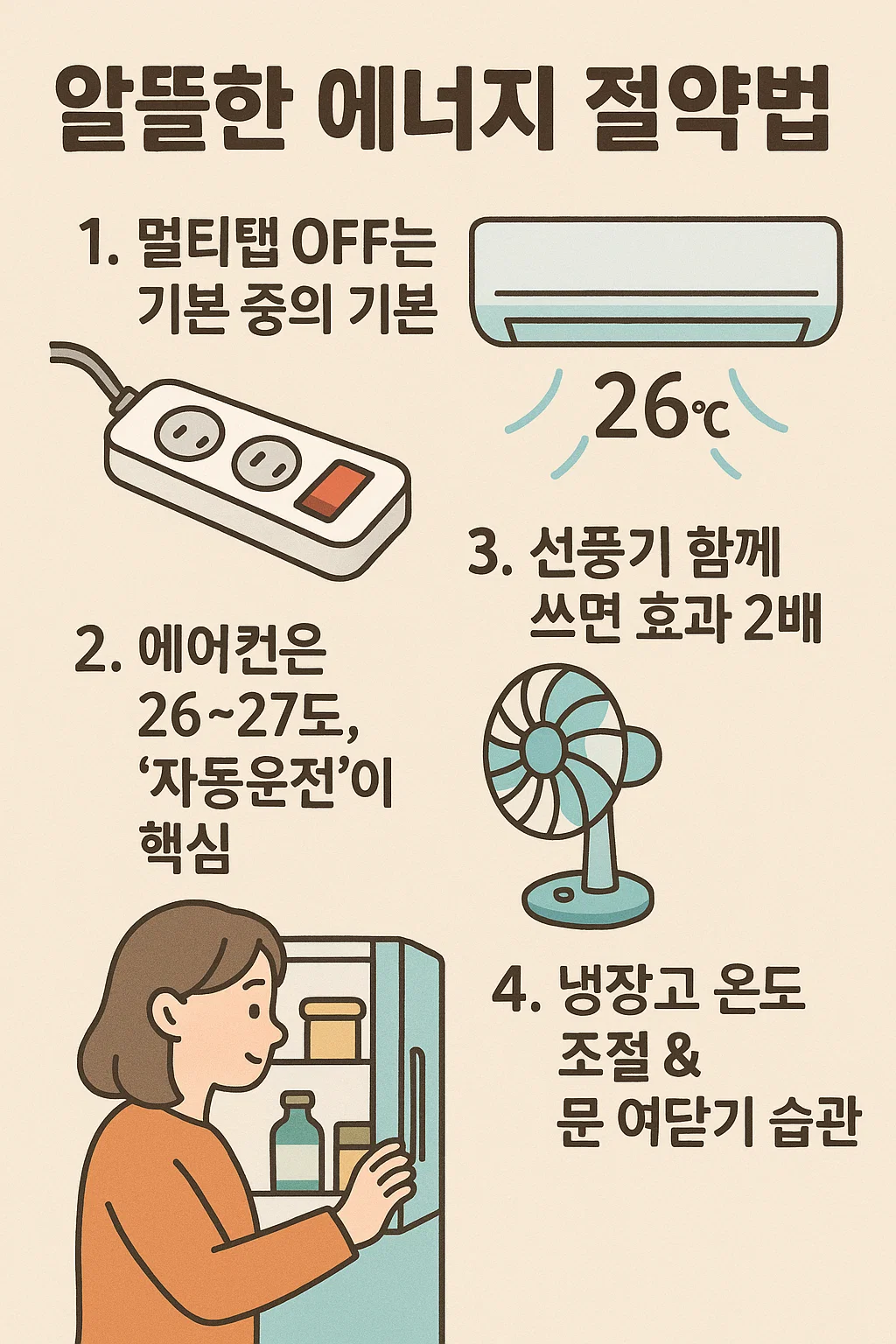 📌 전기요금 줄이는 법 TOP 7 – 몰라서 손해 보는 꿀팁 총정리