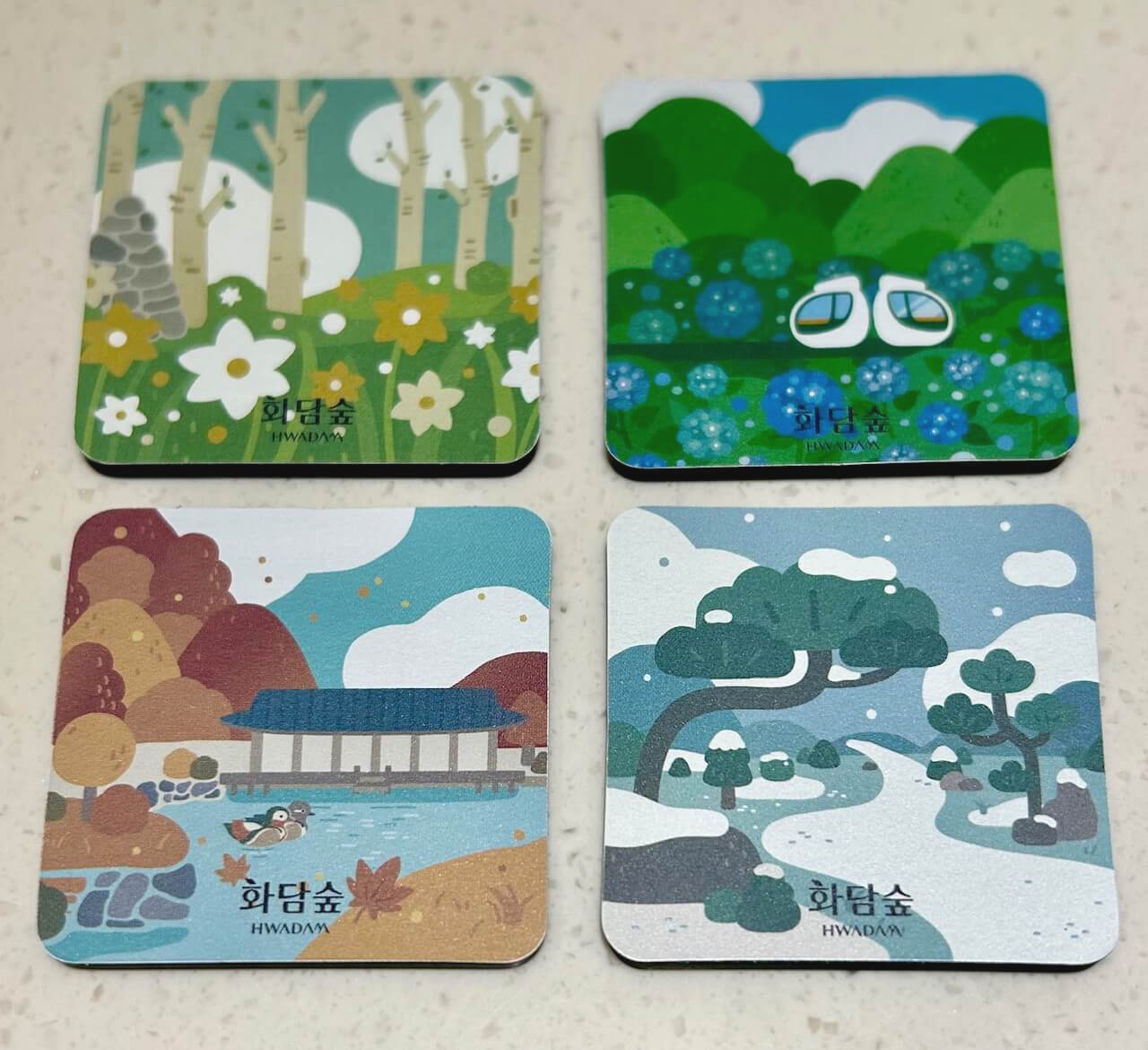 화담숲 스탬프 투어 기념품