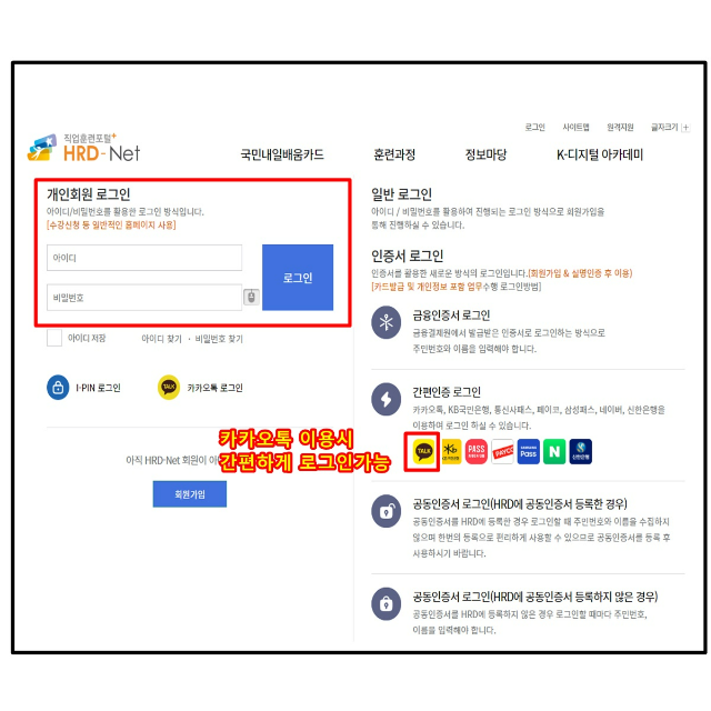 2023 국민내일배움카드 지원금 발급 신청방법 대학생 대상여부 확인