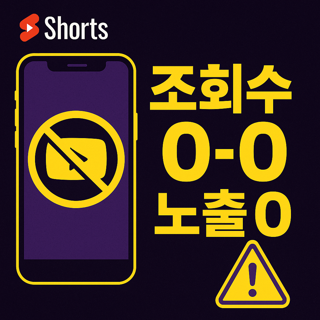 유튜브-쇼츠-노출-안-되는-이유-3가지