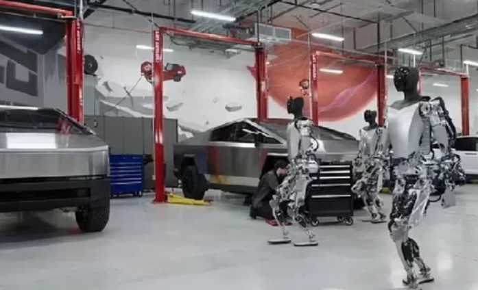 테슬라 로봇/출처:네이트 기사