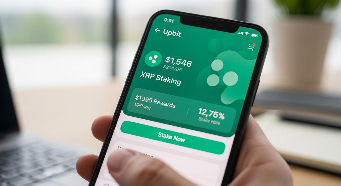 업비트 xrp스테이킹