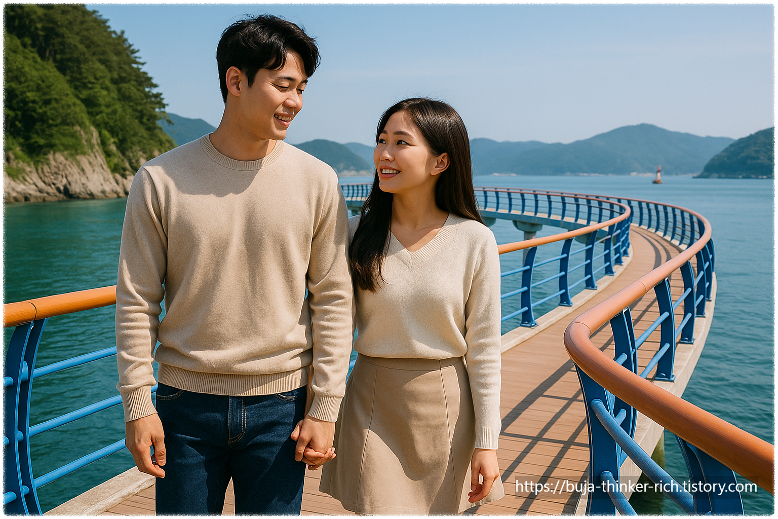 남해만의 바다 체험! 미조항 해상산책로 소개