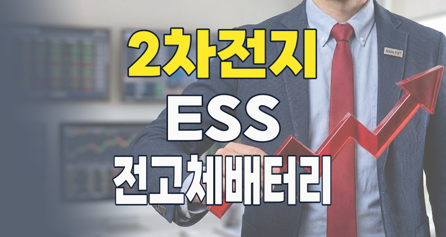 2026년 하반기, 2차전지 시장의 새로운 파도: ESS와 차세대 기술이 이끈다!