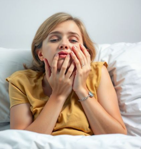 어지럽고 속이 울렁거림