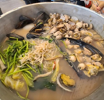 연꽃조개찜