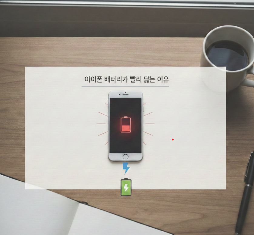 iOS 업데이트 후 빨리 닳음 증상, 설정 변경으로 3분 만에 해결한 후기