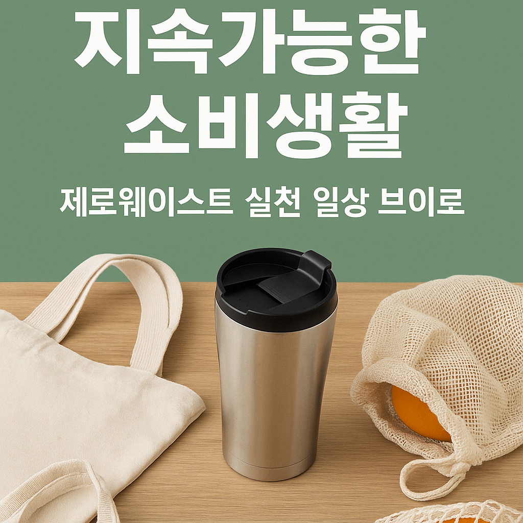 지속가능한 소비생활, 제로웨이스트 실천하기