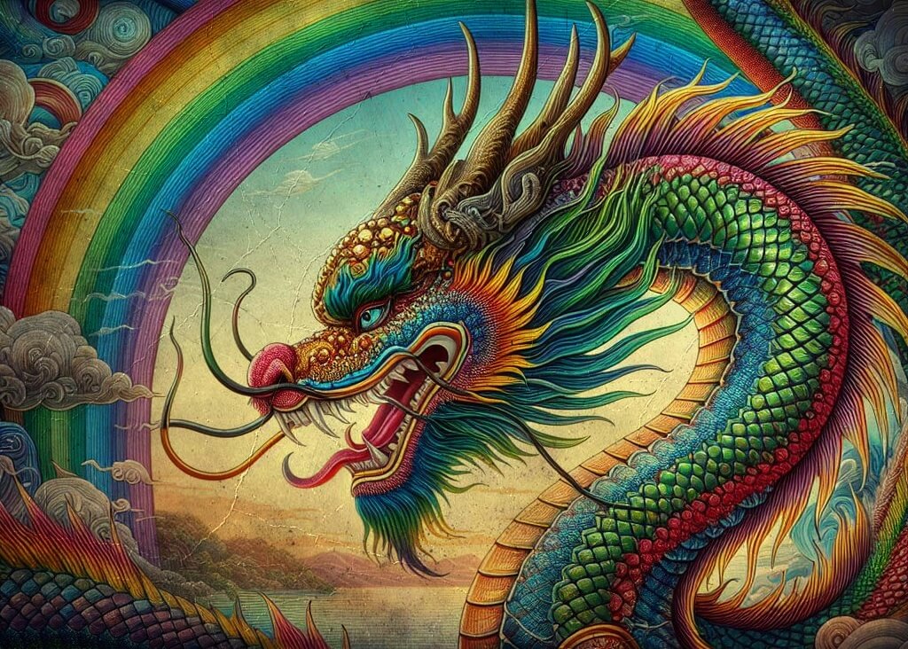 용과 무지개 꿈