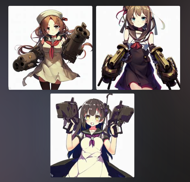 ai anime-style girl image