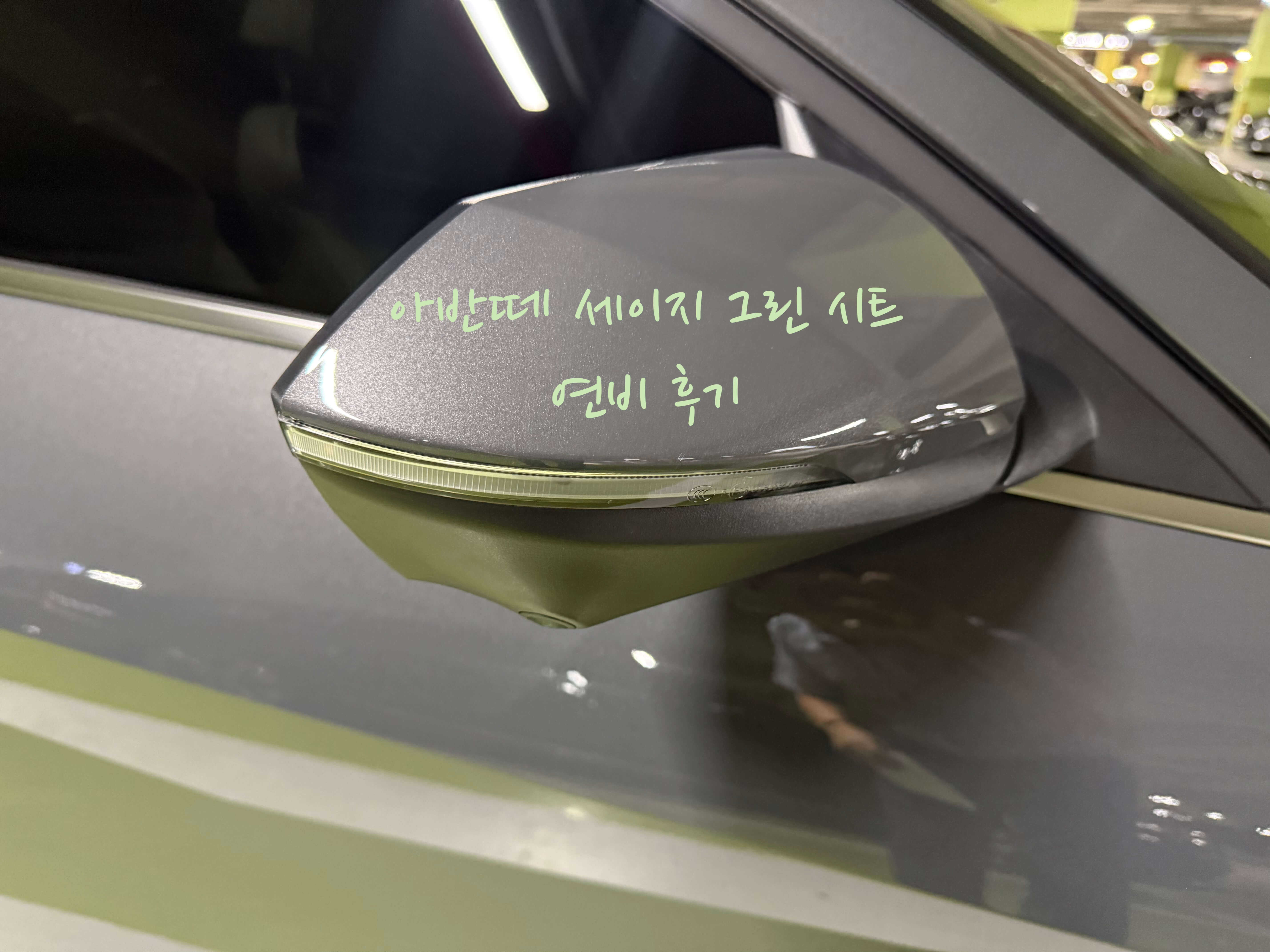 아반떼 세이지 그린