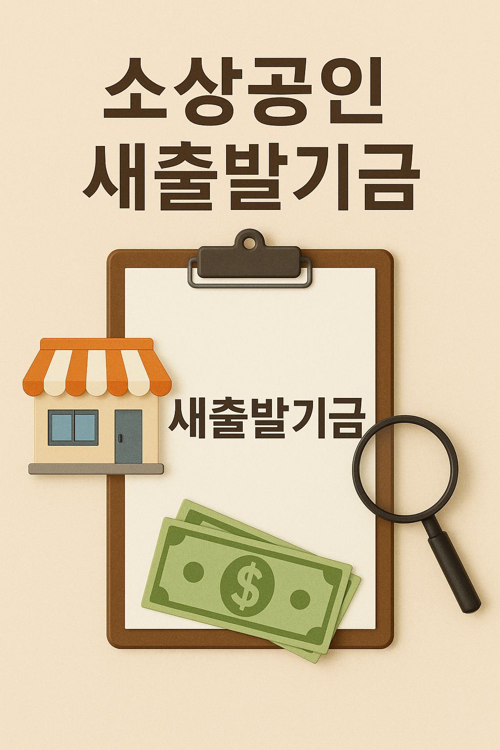 소상공인 새출발기금 관련 사진