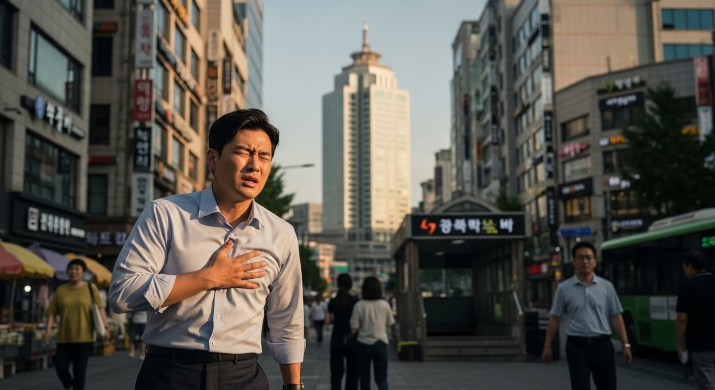 왼쪽 가슴 통증 원인