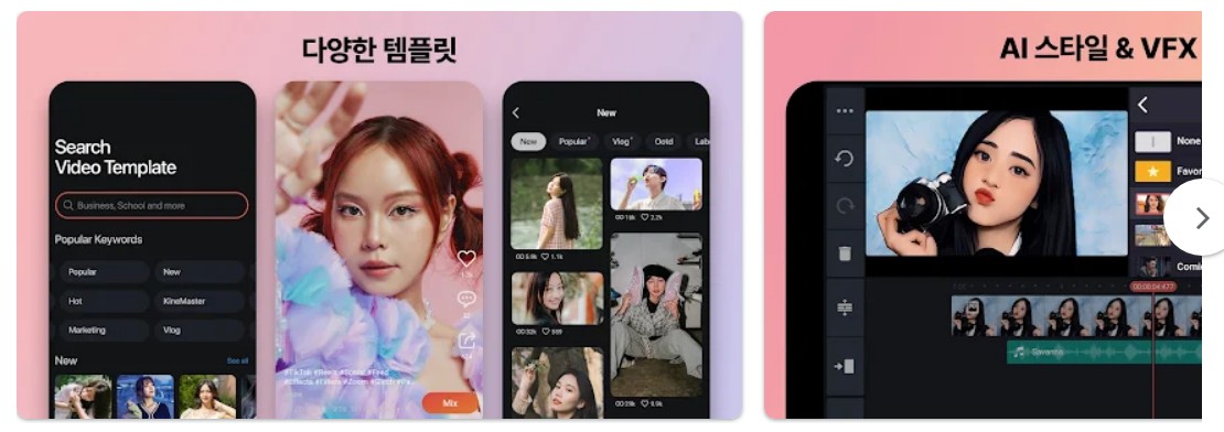 KineMaster앱 기능