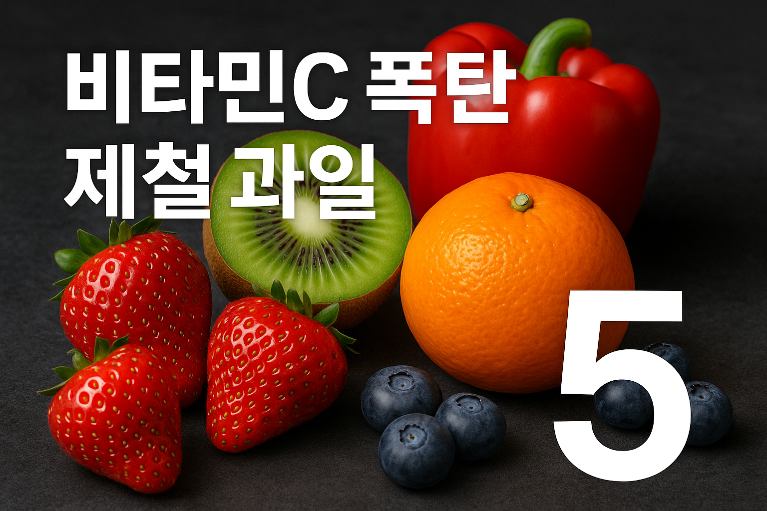 비타민C 풍부한 제철 과일