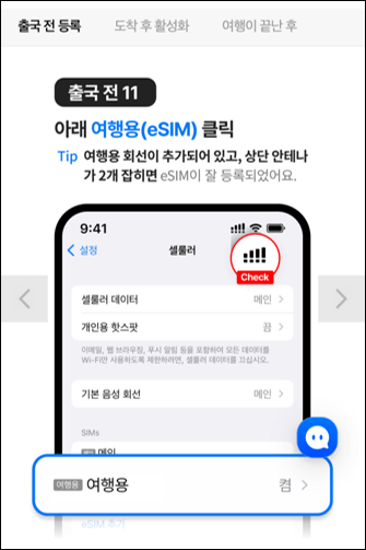 일본 esim 설치