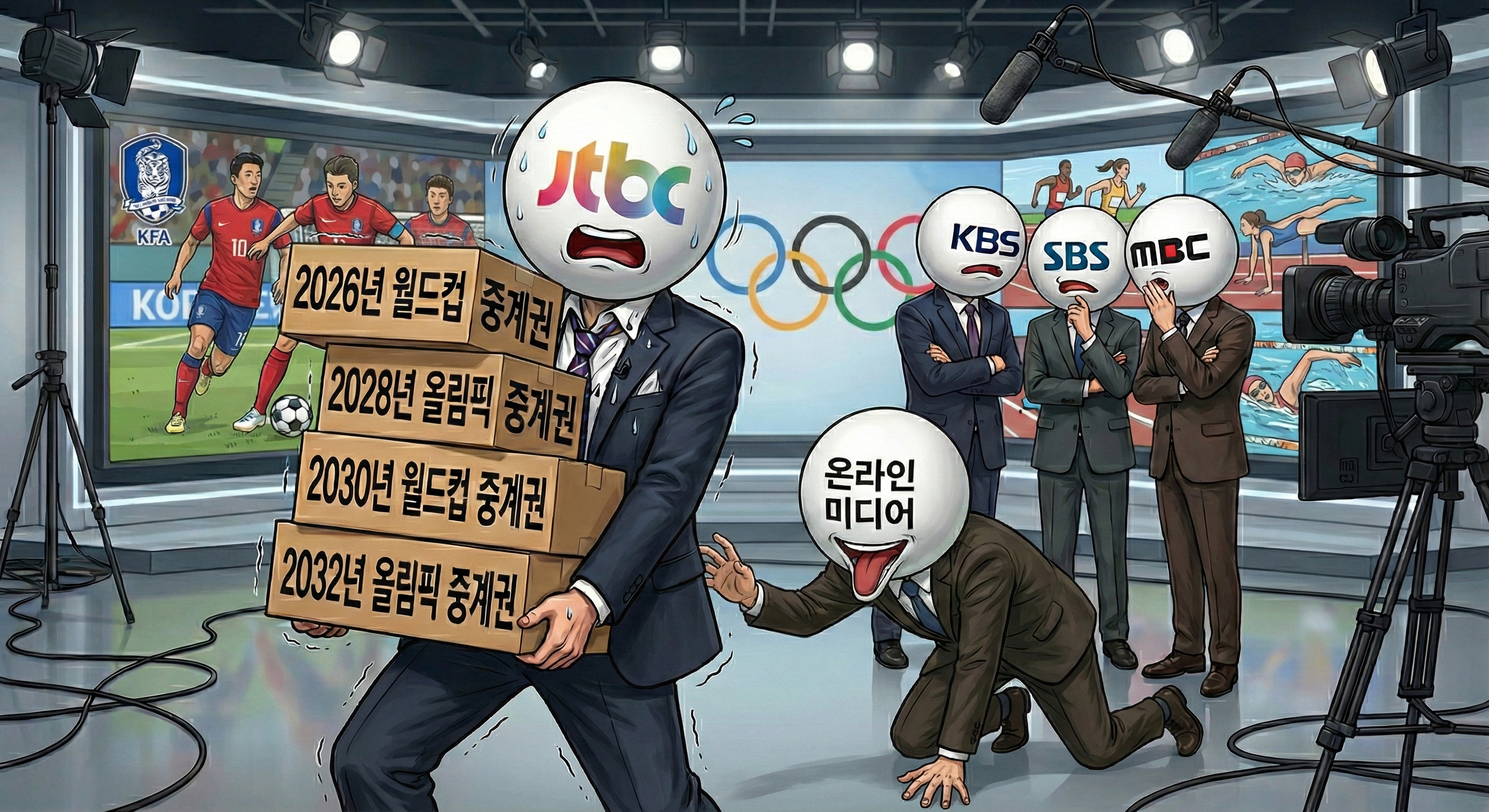 JTBC독점중계